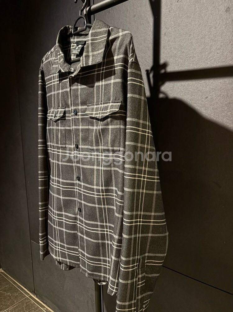 [중고]나이키 체크남방(XL)--1