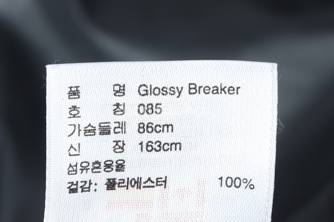 W(S) 아디다스 집업 바람막이 점퍼자켓 블랙 삼선--5