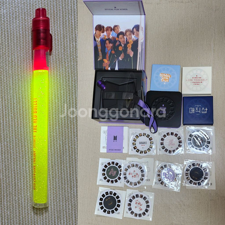 일괄) 방탄 필름뷰어 뷰마스터 레드불렛 야광봉--0