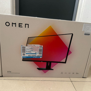미개봉) Hp 오멘 27인치 4k UHD 144hz 고