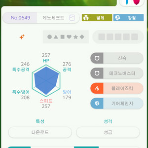이로치 게노세크트/포켓몬/닌텐도 스위치