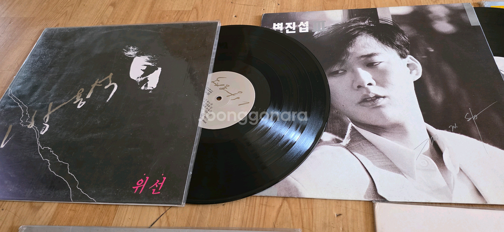 국내 가수 LP 판5장 일괄--6