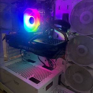 배달 3080 게이밍 컴퓨터 데스크탑 본체 pc 풀세트