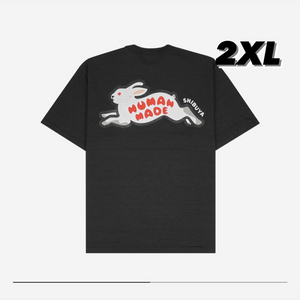 휴먼메이드 검정 반팔 2xl 시부야