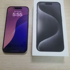 아이폰 15 pro 256 GB 네추럴 티타늄