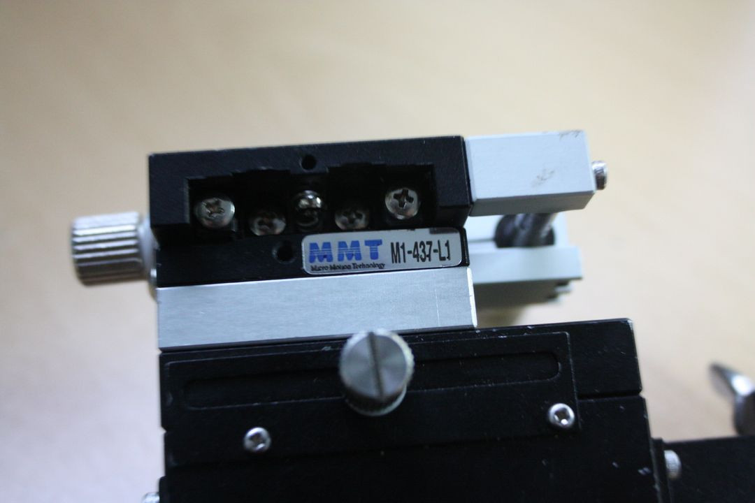 MMT 2축 정밀 스테이지 M1-437-L1 40mm--5