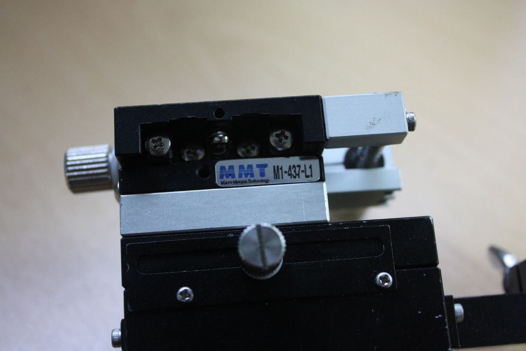 MMT 2축 정밀 스테이지 M1-437-L1 40mm--4