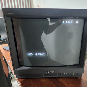 소니 tv 방송용브라운관 sony pvm 14n5e