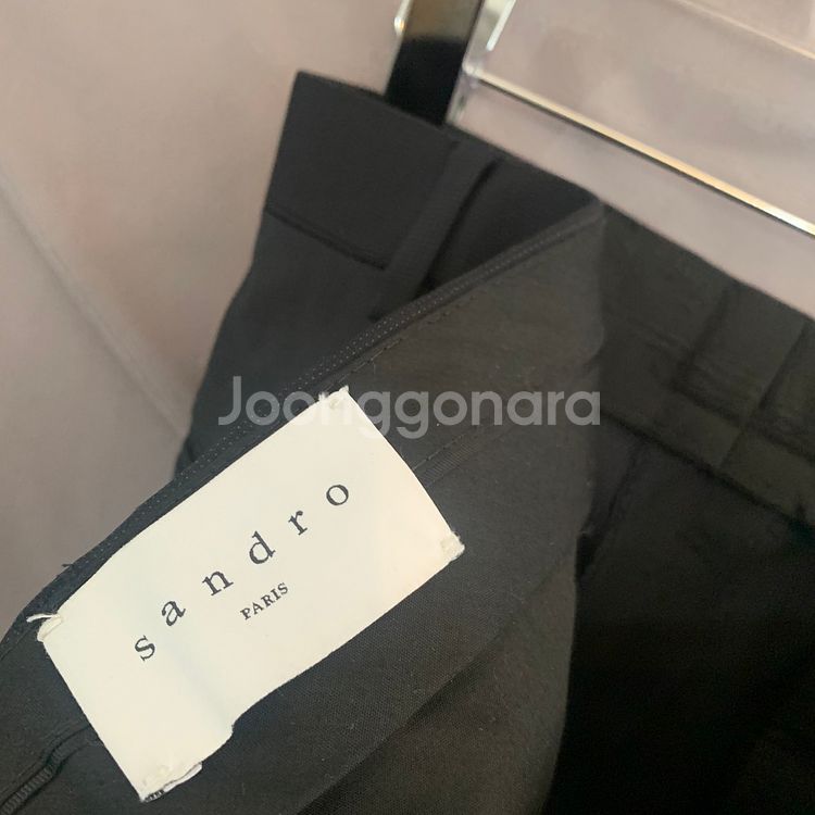 46 SANDRO 산드로 울 슬랙스 팬츠 정장 바지--3