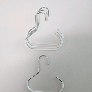 모자/스카프 수납용 스텐 걸이 4p 일괄(새상품)