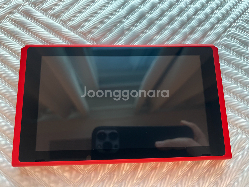 닌텐도스위치 본체 + 호환조이콘 [고추장색상]--2