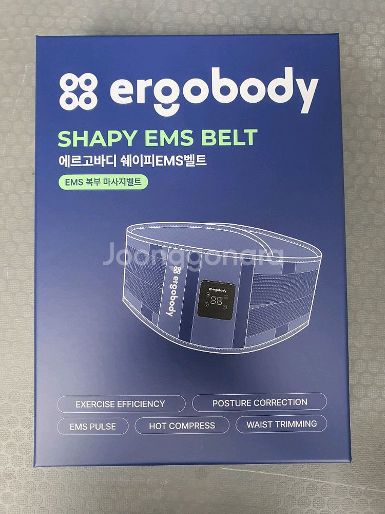에르고바디 쉐이피 EMS 벨트--0