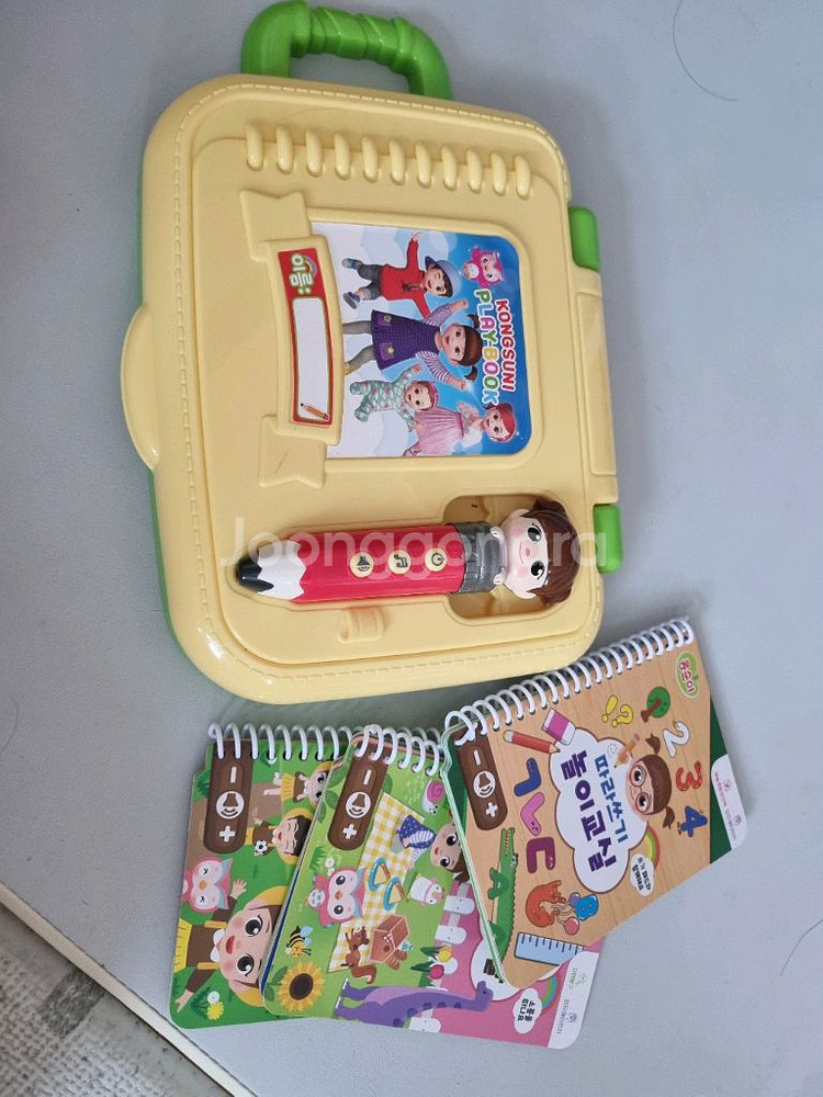 콩순이 플레이북 콩순이펜 ㅡ 구입 한달--0