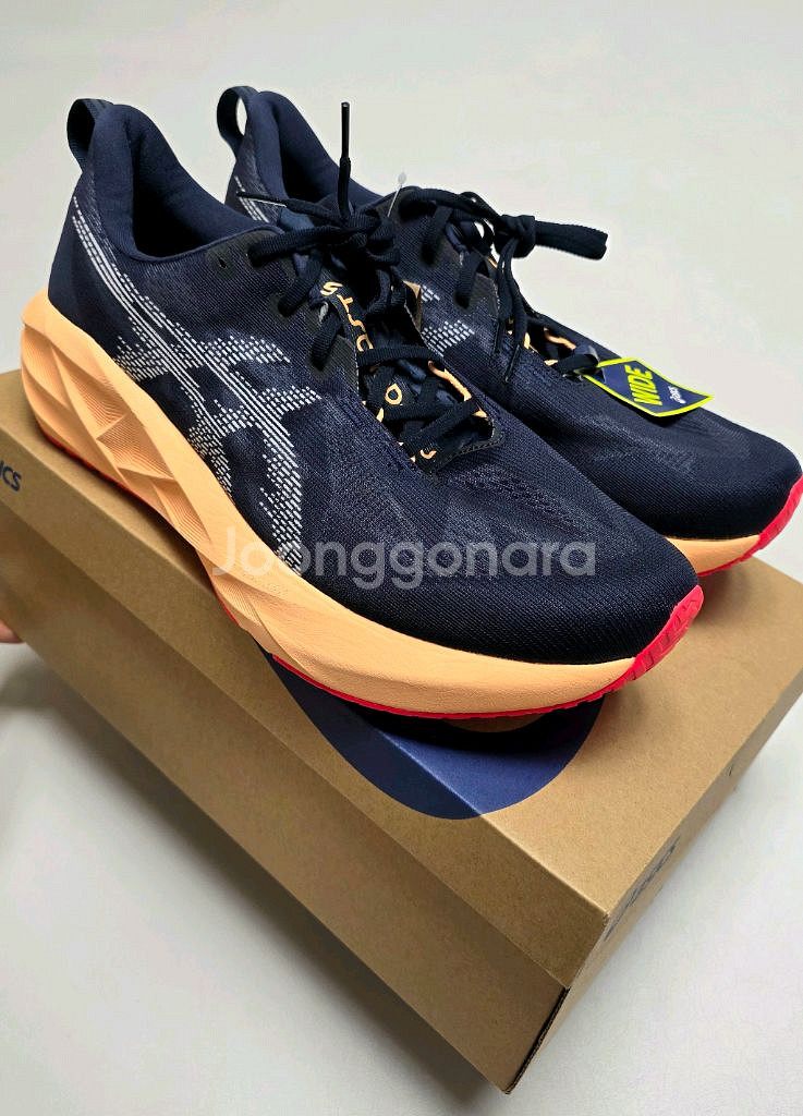 (새상품)노바블라스트5 320 미드나잇 오렌지 와이드--1