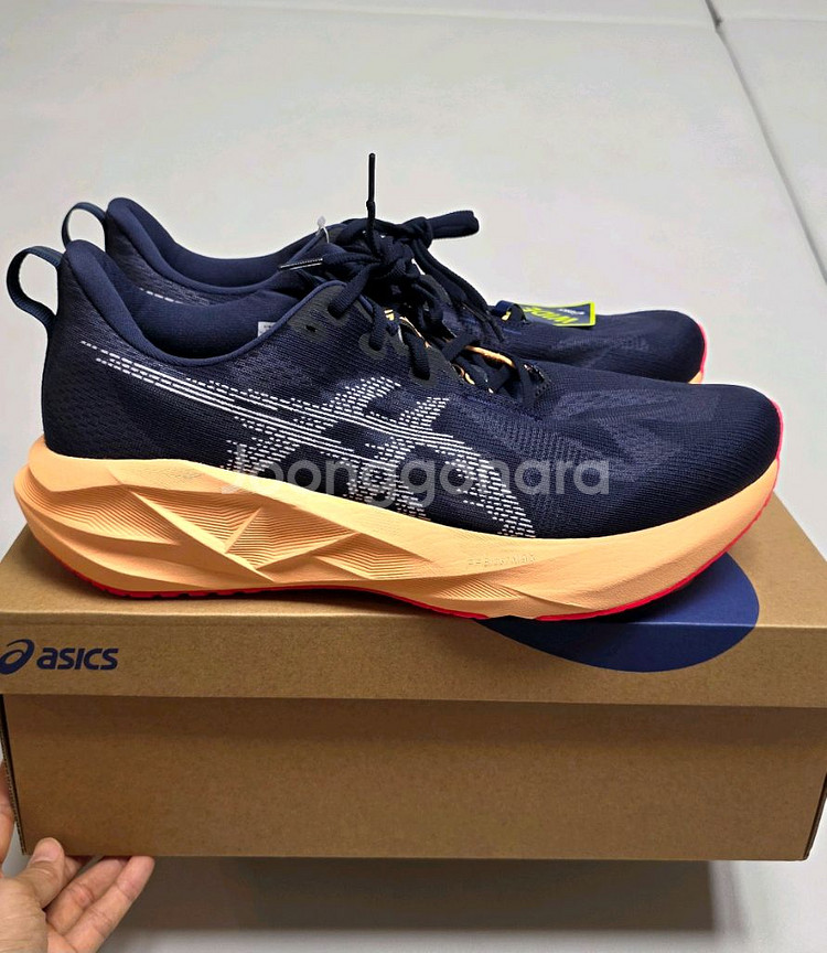 (새상품)노바블라스트5 320 미드나잇 오렌지 와이드--0