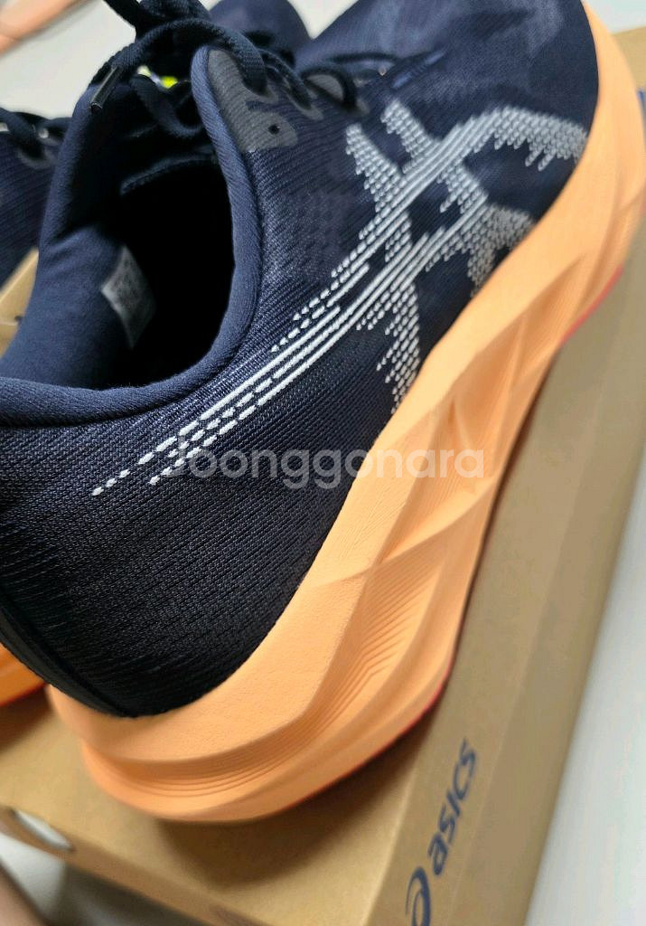 (새상품)노바블라스트5 320 미드나잇 오렌지 와이드--5