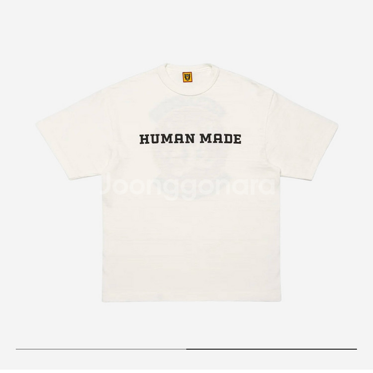 휴먼메이드 반팔 티셔츠 2XL 흰티--1