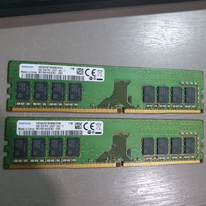 2개일괄 삼성 ddr4 16GB pc4 8g+8g 몽땅