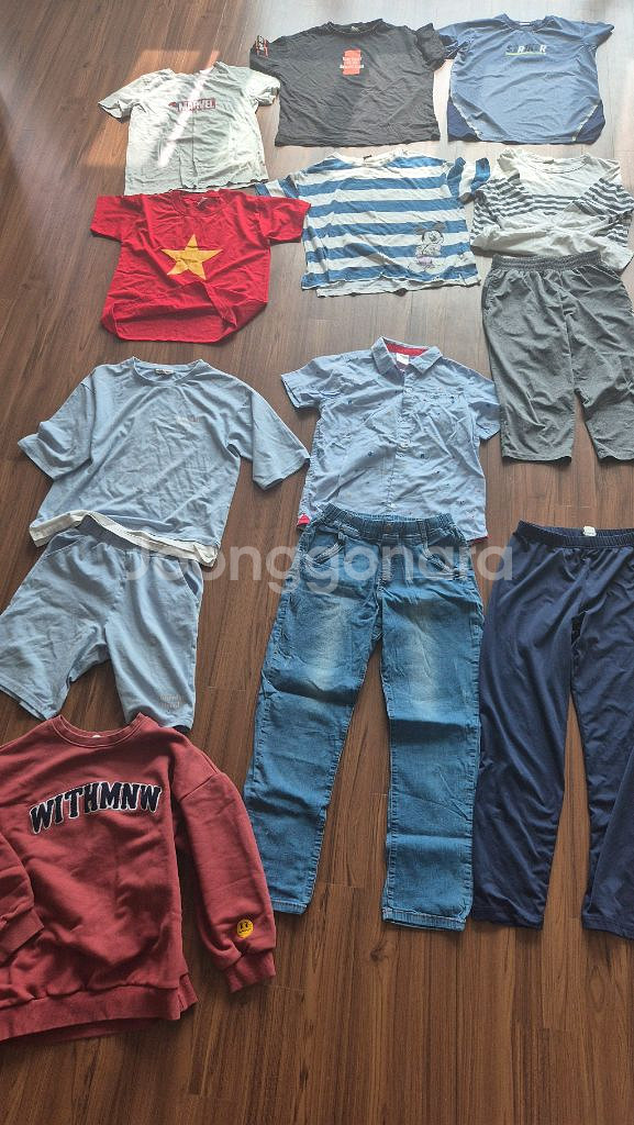 140사이즈 남아옷 여름가을옷 13벌--0