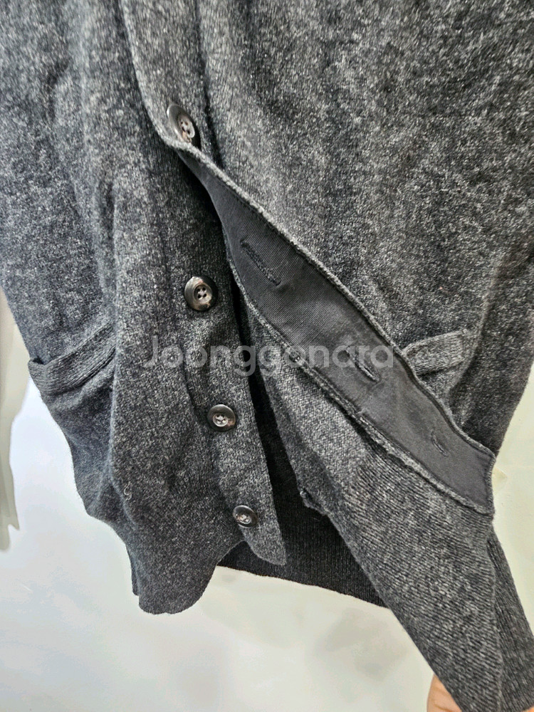 유니클로 UNIQLO 남녀공용 램스울 가디건 L--6