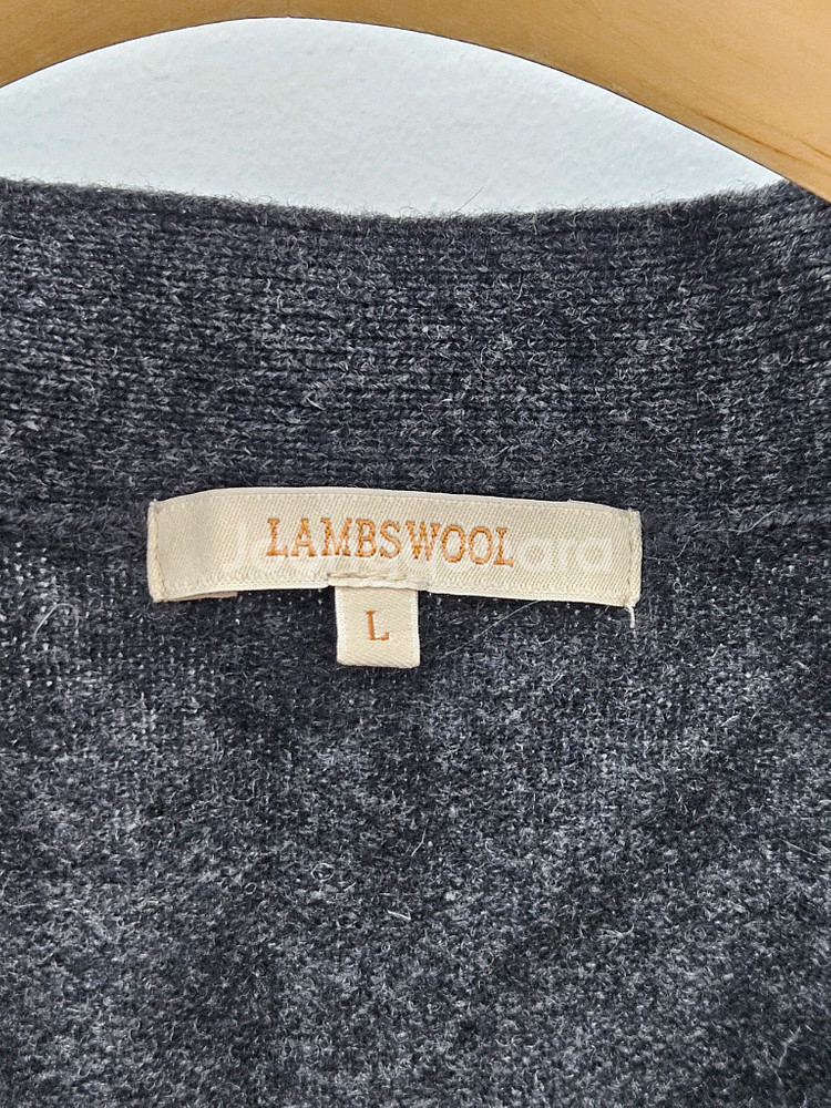 유니클로 UNIQLO 남녀공용 램스울 가디건 L--2