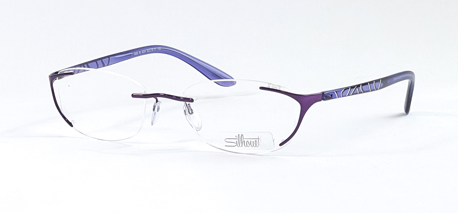 실루엣 무테 안경 이미지