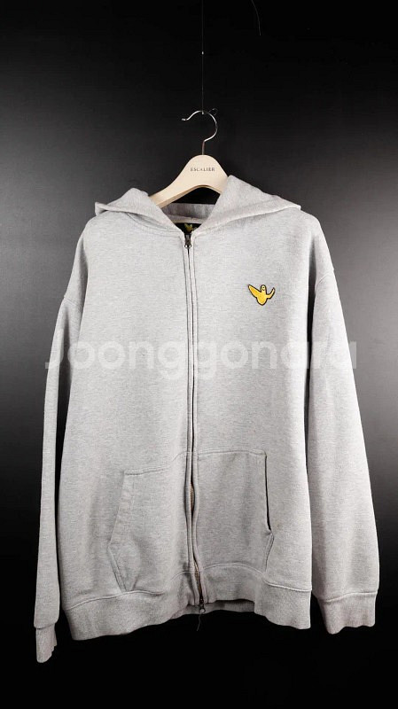 [XL] 마크곤잘레스 회색 후드집업--1