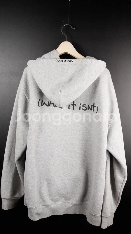 [XL] 마크곤잘레스 회색 후드집업--5