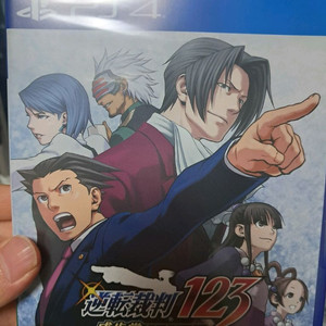 ps4 역전재판123 일판 새상품 한글나옴