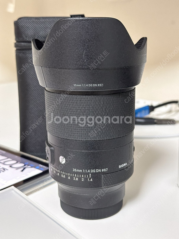 시그마 아트 35mm F1.4 DGDN 모델 팝니다.--4