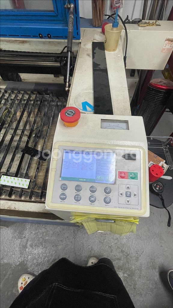 급처 중고) co2 레이저 커팅기 100w--2