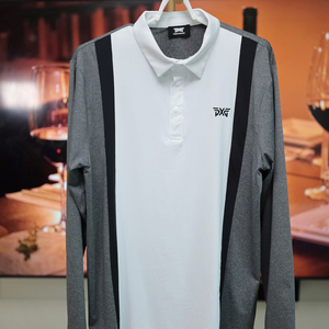 PXG 남성용 골프 웨어 긴팔 카라 티셔츠 2XL