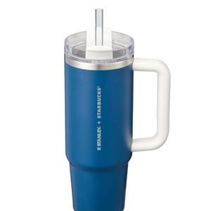 스타벅스 스탠리 SS 블루 켄처 핸들 텀블러 887ml 이미지