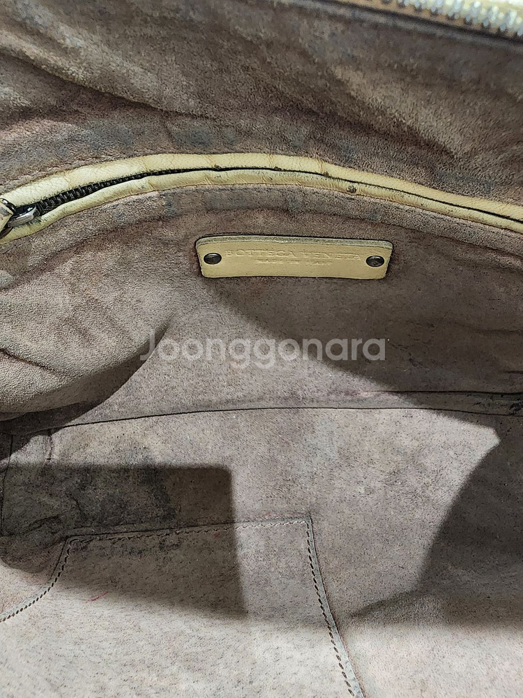 보테가 베네타 노디니 여성 크로스백 베이지--9