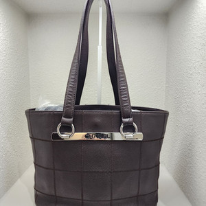 샤넬 캐비어 닥터 초콜릿바 숄더백 브라운 #9