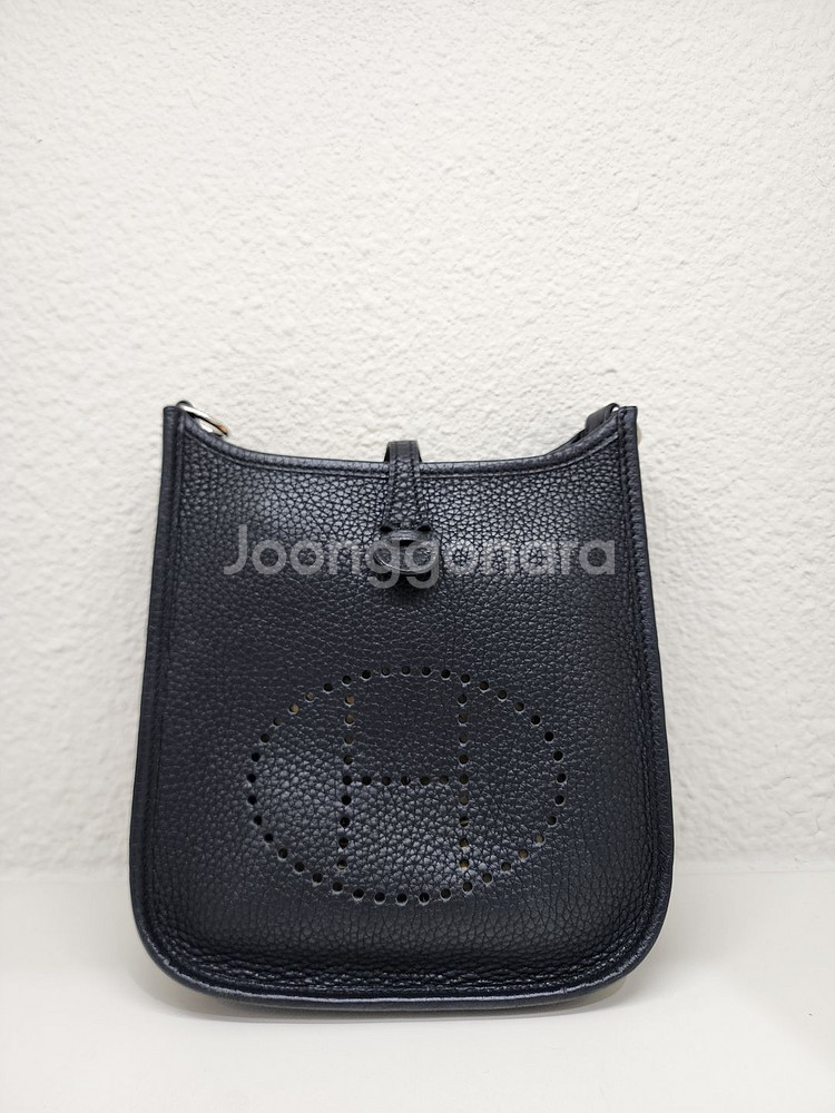 에르메스 에블린 16 미니 블랙 Z각인--1