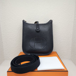 에르메스 에블린 16 미니 블랙 Z각인