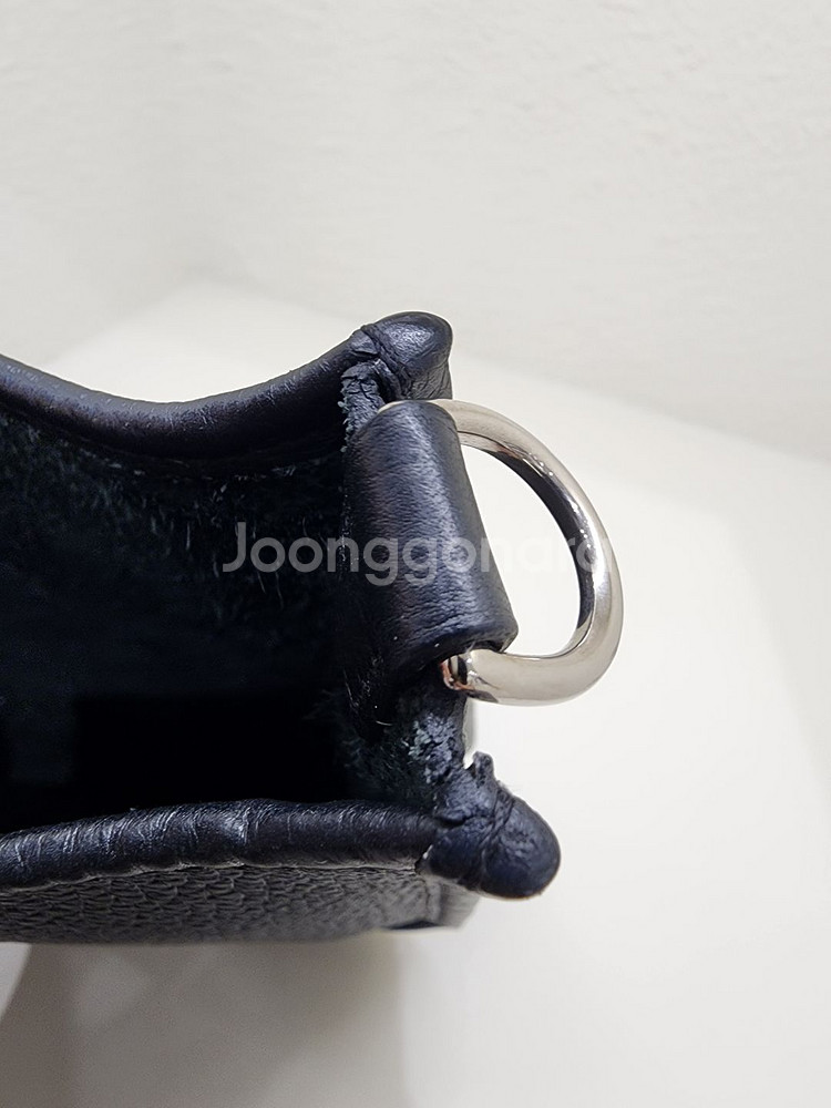 에르메스 에블린 16 미니 블랙 Z각인--7