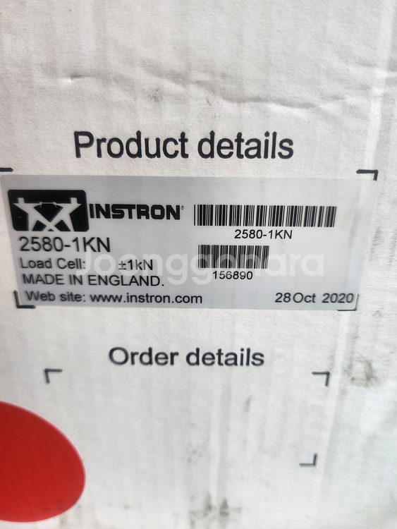 Instron 2580-1KN 정적 로드셀--0