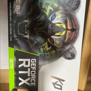 ASUS RTX 3070 KO OC 8GB 풀박스