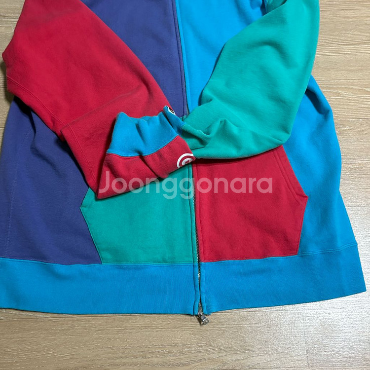 베이프 크레이지 샤크 후드집업 3XL--14