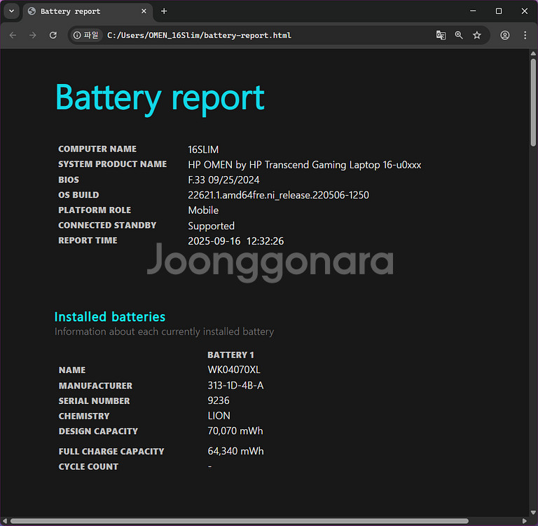 HP OMEN 16 Slim (오멘 슬림)--8