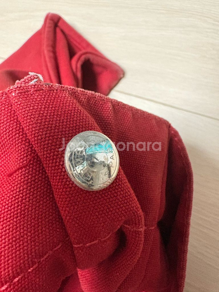 에르메스 후루토 정품 레드 토트백 MM 리본빛 모네--6