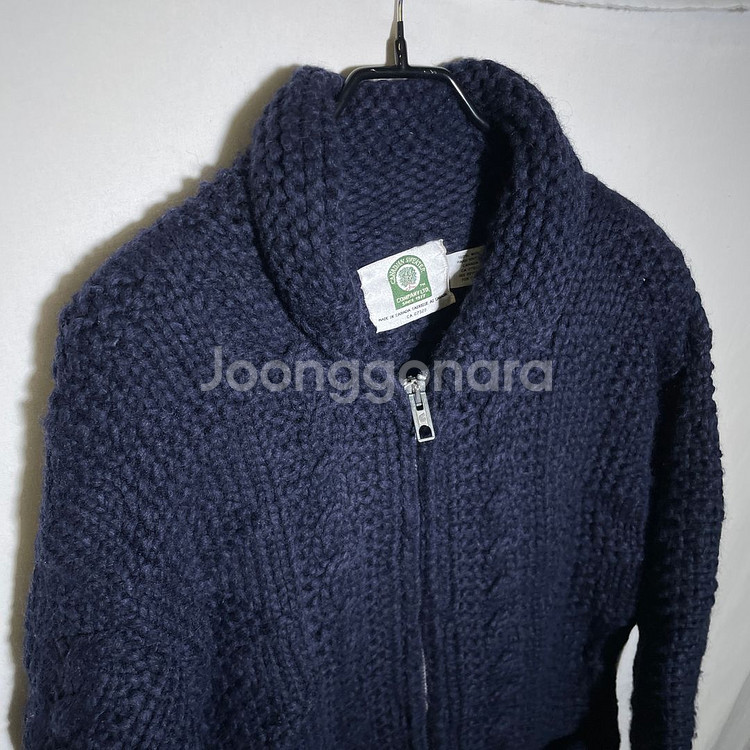 M-L)CANADIAN SWEATER 코위찬 니트집업--0