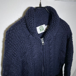 M-L)CANADIAN SWEATER 코위찬 니트집업
