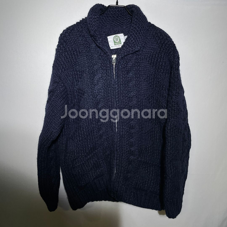 M-L)CANADIAN SWEATER 코위찬 니트집업--1