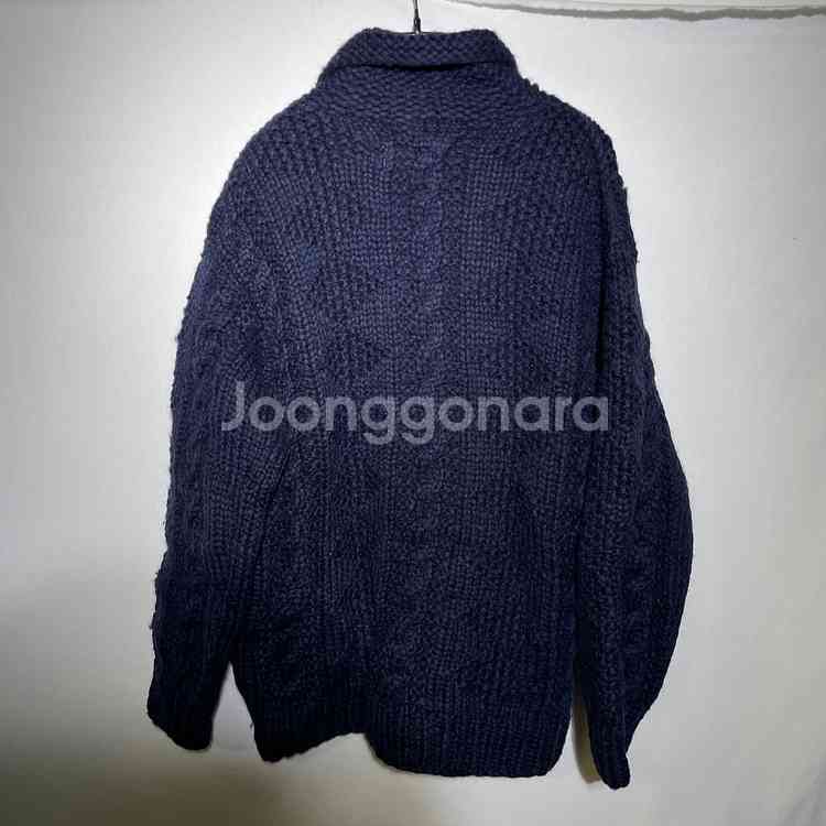 M-L)CANADIAN SWEATER 코위찬 니트집업--5