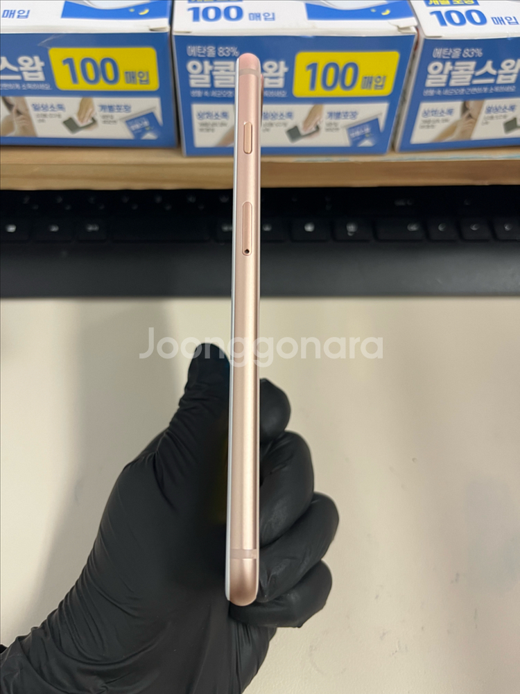 아이폰8플러스 256G 로즈골드 SSS급!--4