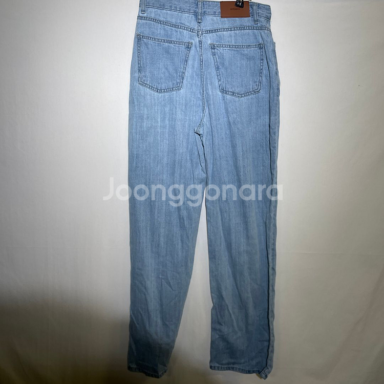 S)가내스라 ORDINAIRE 연청 청바지 데님--4