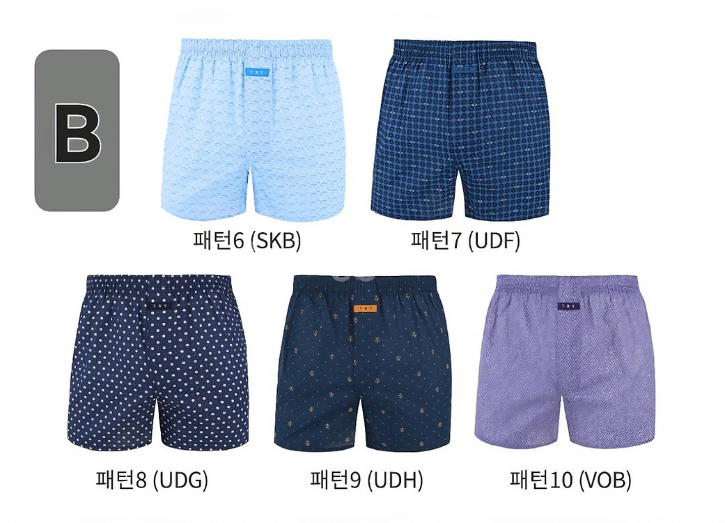 [ TRY ] 트라이 속옷/팬츠/110/ 남성팬티--1